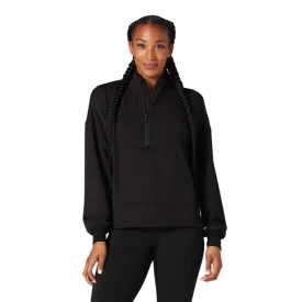 COZY HALF ZIP - EBONY